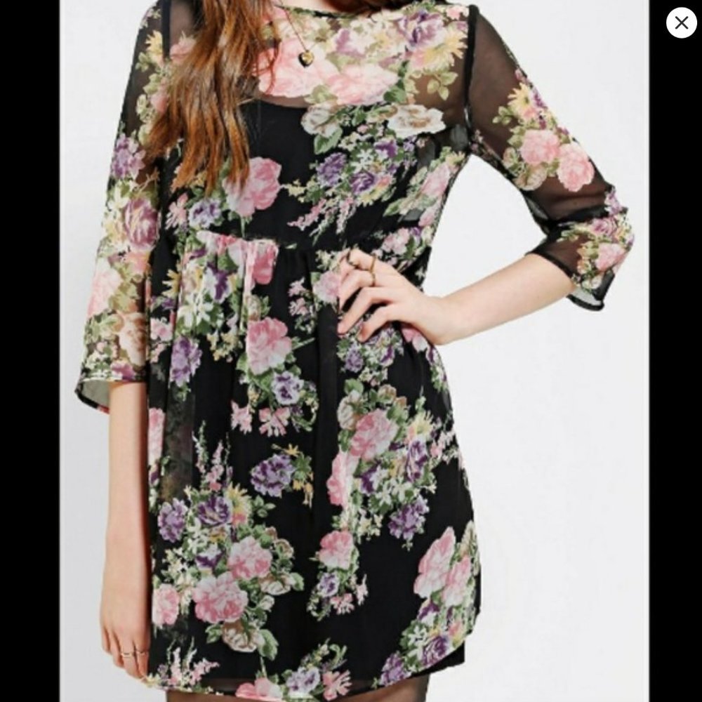 Ladakh Urban Outfitters Sheer Mini